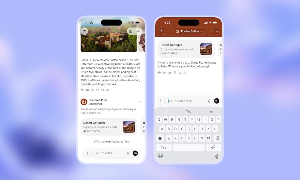 Pubs dans ChatGPT : le « petit test » d'OpenAI a généré plusieurs millions de dollars en seulement 6 semaines