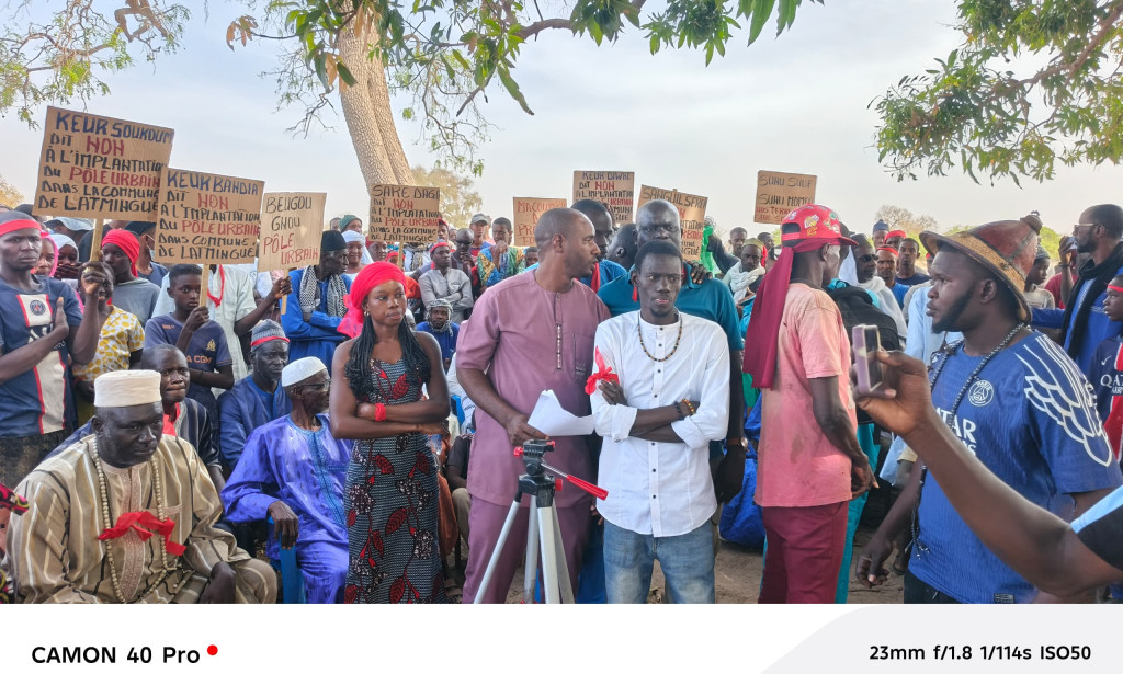 Latmingué : le collectif AAR SUNU SUUF s’oppose au projet de pôle urbain de 350 hectares