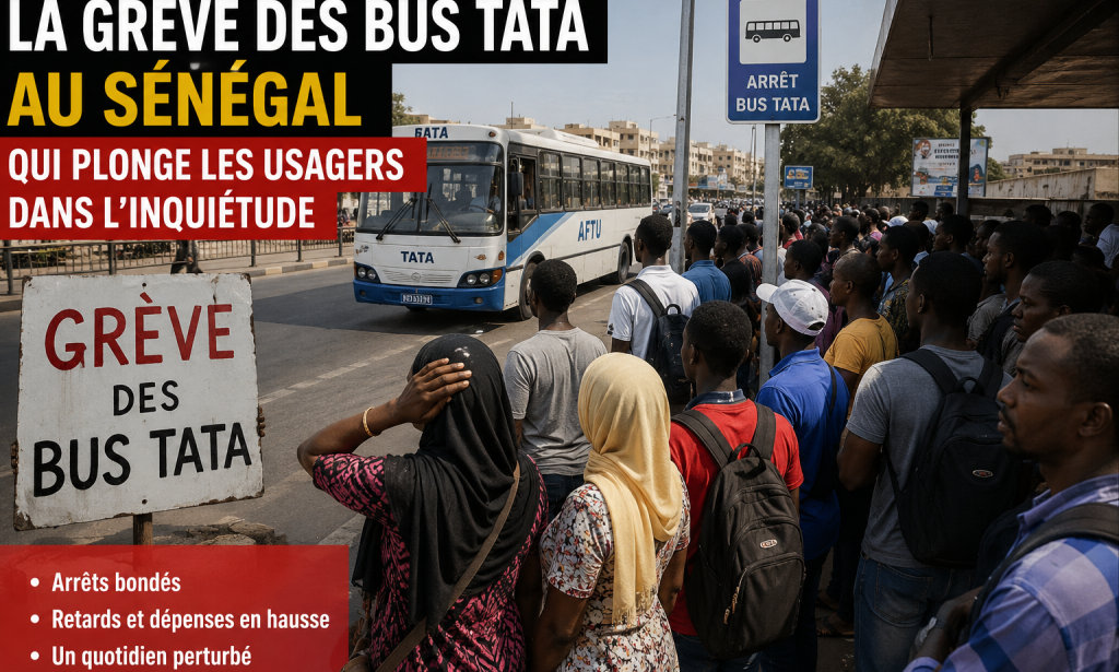 Reportage La grève des bus Tata plonge les usagers dans l’inquiétude